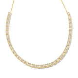 Gracie Gold Tennis Necklace, White CZ
