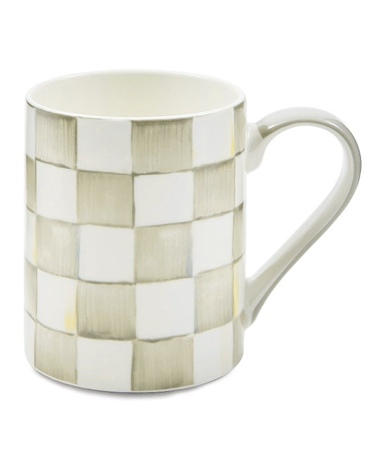 Sterling Check Porcelain Mug