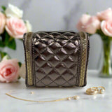 Train Jewelry Case, Bronze