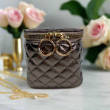 Train Jewelry Case, Bronze