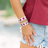 Gameday Tassel Bracelet