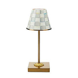 Sterling Check LED Rechargable Cafe Table Lamp