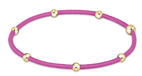 "e"ssentials Hair Tie, Fuchsia