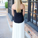Follow Through Dress, Cream
