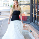 Follow Through Dress, Cream