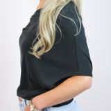 Blake Knit Top, Black