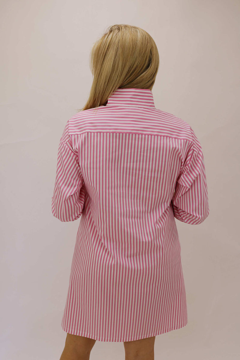 Florence Dress, Cotton Stripe