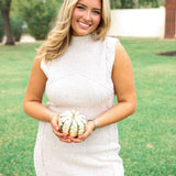 Leaves Of Change Sweater Dress, Oatmeal