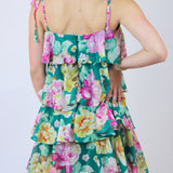 Pixie Dress, Pine Multi