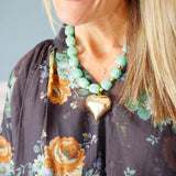 Autumn Breeze Floral Top, Brown