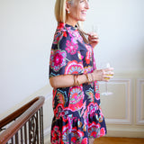 Lou Dress, Cosmic Floral