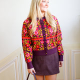 Meredith Cardigan, Golden Floral