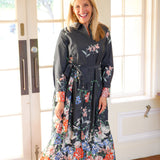 Yara Dress, Black/Multi
