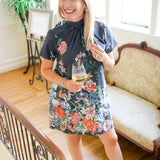 Rory Dress, Black/Multi