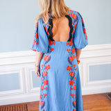Berlin Dress, Blushing Meadow Blume