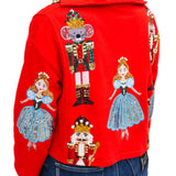 Nutcracker Ballet Sweatshirt, Red