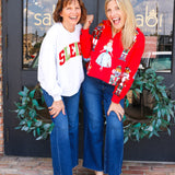 Nutcracker Ballet Sweatshirt, Red