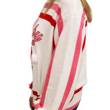 Red, Pink & White Stripe Santa Baby Sweater