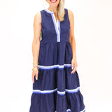 Believe In It Midi Dress, Navy