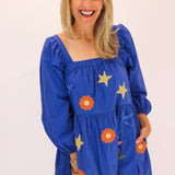 Belladonna Dress, Blue