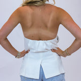 Brielle Vest, Ivory