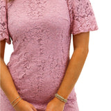 Diya Lace Dress, Mauve