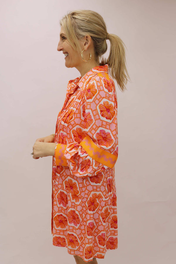 Delany Dress, Floral Crochet