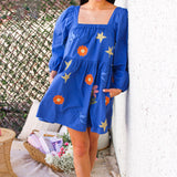 Belladonna Dress, Blue