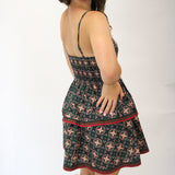Rina Dress, Floral Tile