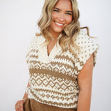 Paulie Sweater Vest, Multi