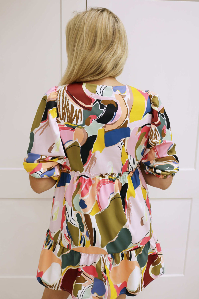 Addison Dress, Abstract