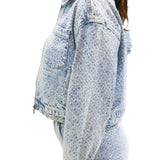 Glacia Sparkle Denim Jacket