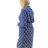 Seraphina Faux Wrap Dress, Blues