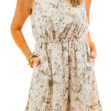 High Tea One Shoulder Midi Dress, Cream