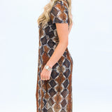 Nola Dress, Bronze