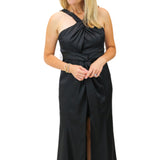 Georgiana Halter Neck Maxi Dress, Black