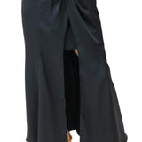 Georgiana Halter Neck Maxi Dress, Black