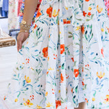 Darcy Midi Dress, Wild Poppies Print