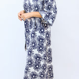 Talia Dress, Hand-Drawn Daisies