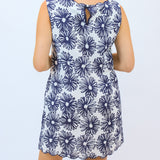 Ellie Dress, Hand-Drawn Daisies