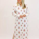 Blossom Breeze Maxi Dress, Ivory