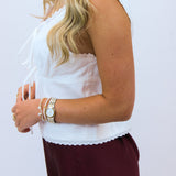Fan Favorite Top, White