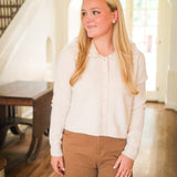 Pick of the Town Cardigan, Cream