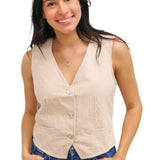 Selene Vest, Khaki