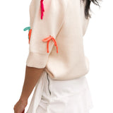 Sugar Rush Bow Sweater, Ivory