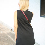 Fifth Avenue Mini Dress, Black