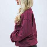 Howdy Crewneck, Maroon