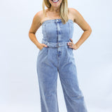 Saturday Lights Jumpsuit, Denim