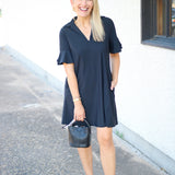 Regina Dress, Black