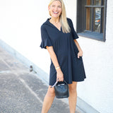 Regina Dress, Black